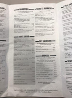 Romeo Coney Island menu