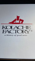Kolache Factory menu