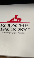 Kolache Factory menu