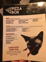Pizza Box menu
