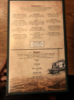 Coalyard Charlie's menu