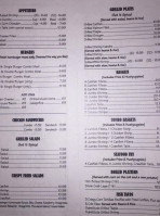 Flying Burger Seafood menu