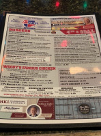 Woodys Diner menu