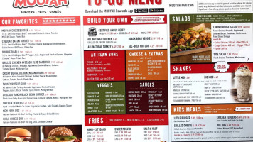 Mooyah Burgers, Fries And Shakes food