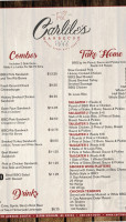 Carlile’s Barbecue menu