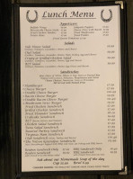 Miranda's Grill menu