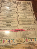 Morenos Mexican Grill menu