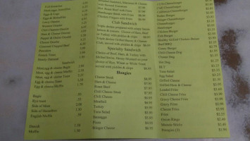 Tommys M S Lunch menu