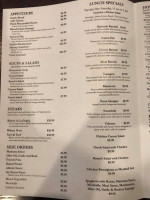 Roma Italian Resturant menu