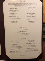 Western Door Steakhouse menu