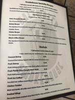 Saltwater Smokehouse menu