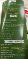 Bulbap Juice menu
