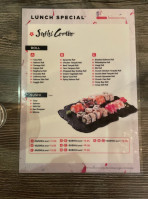 Sushi Kadan menu