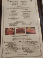 Bob's Texas T-bone And Frosty's Lounge menu