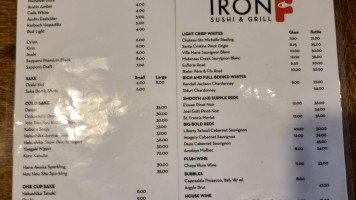 Iron Fish Sushi And Grill inside