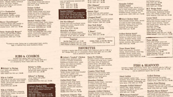 Colton's Steak House Grill menu