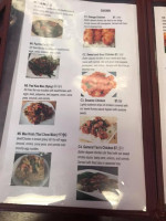 Bea's Asian Cuisine menu
