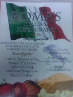 Roma's food