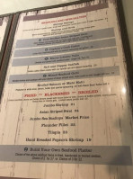 Captain's Quarters Seafood And Steak menu