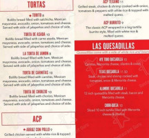Aye! Toro Tacos Tequila menu