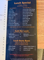 Ichi Sushi Ramen menu