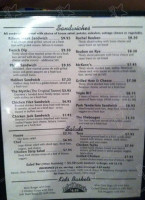 Mckeen's Pub Grill menu