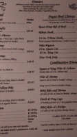 Schererville Lounge menu