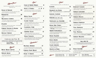 Giacobbis Cucina Citta menu
