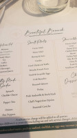 Georgia Brown's menu