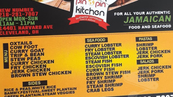 Pin Pin's Kitchen Jamaican food