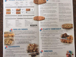 Domino's Pizza menu