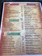 Los Tequilas menu