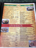 Los Tequilas menu