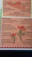 Santa Fe Mexican American menu