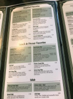 Metro Diner menu