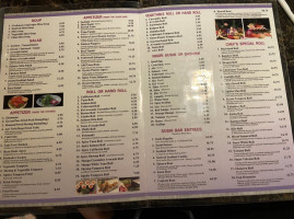 Sakura Sushi Grill menu