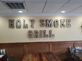 Holy Smoke Grill inside