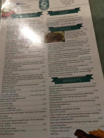 Mccauly's Pub menu
