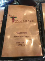 Taco Shack menu