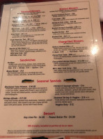 Bayou Bill's Crab House menu