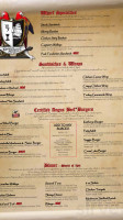 The Wharf menu