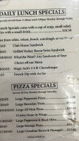 Magic's Pizza Shack menu