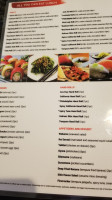 Hisui Sushi menu