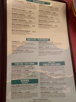 El Caporal menu
