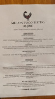 Mé Lon Togo Searsport menu