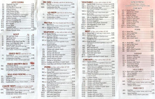 Beijing Kitchen menu