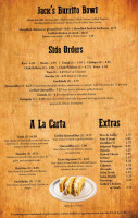 Mr Salsa Mexican menu