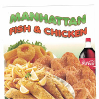 Manhattan Fish And Chicken Of Lasher food