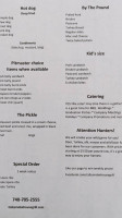 Cid's Smokehouse Grill menu