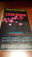 Love Sushi menu
